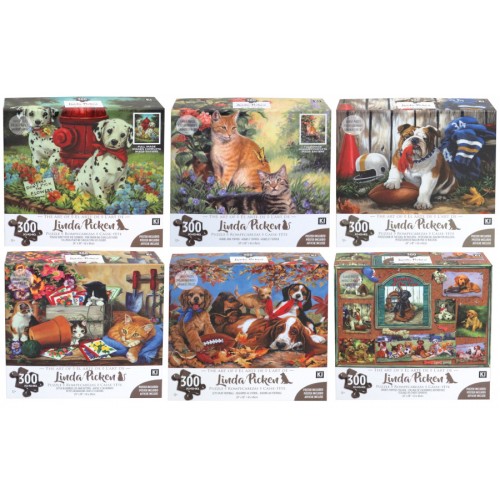 LINDA PICKEN COLLECTION 24X18 PUZZLE 300 PCS